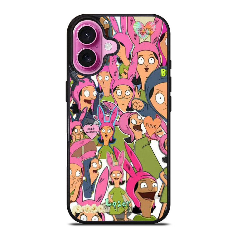 LOUISE BELCHER BOBS BURGERS 2 iPhone 16 Plus Case LOUISE BELCHER BOBS BURGERS 2 iPhone 16 Plus Case