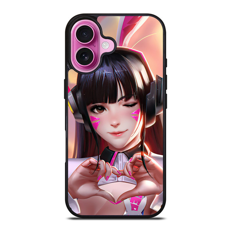 LOVE DVA OVERWATCH iPhone 16 Plus Case