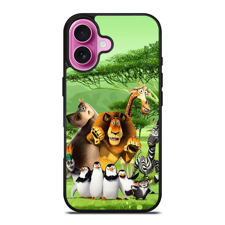 MADAGASCAR MOVIE iPhone 16 Plus Case