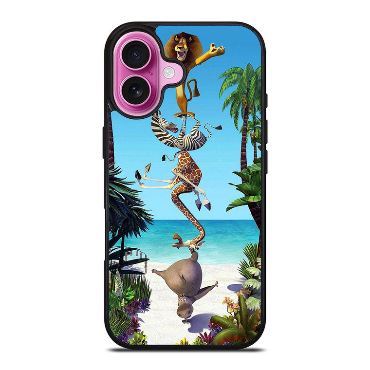 MADAGASCAR TEAM iPhone 16 Plus Case