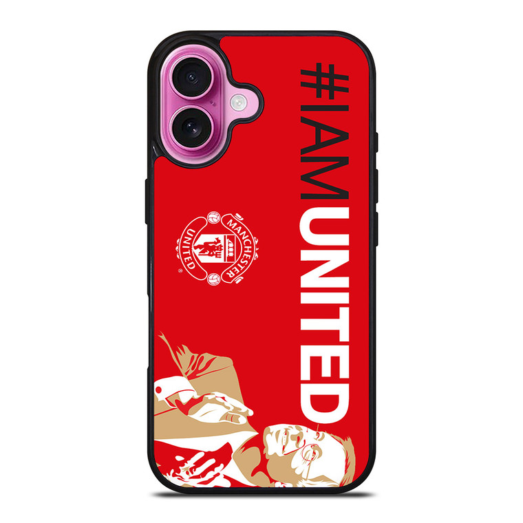 MANCHESTER UNITED FERGIE iPhone 16 Plus Case MANCHESTER UNITED FERGIE iPhone 16 Plus Case
