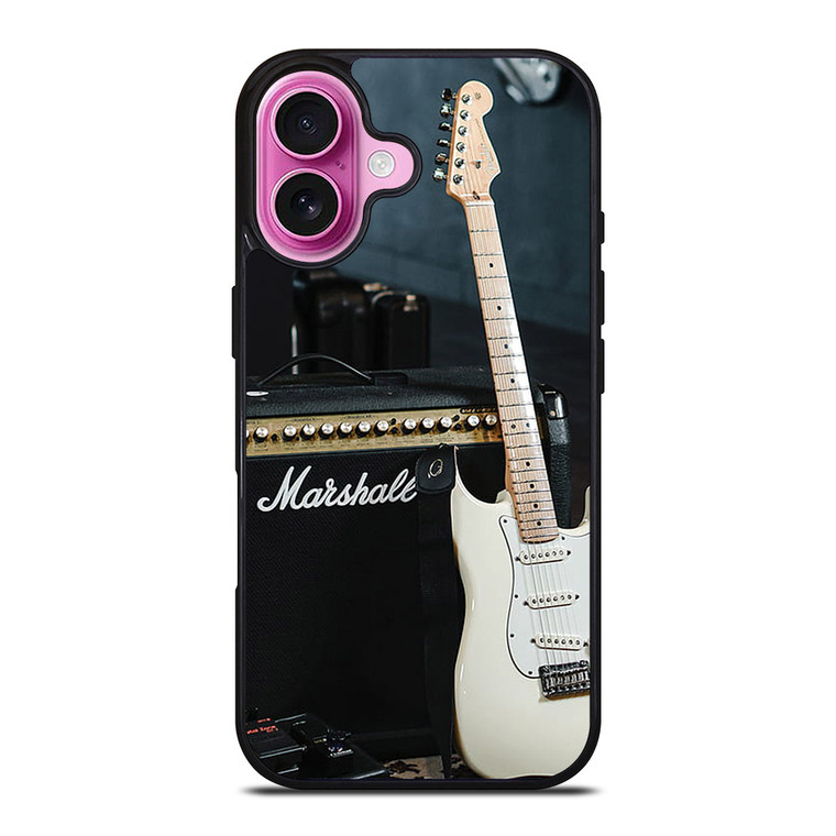 MARSHALL WITH GUITAR iPhone 16 Plus Case