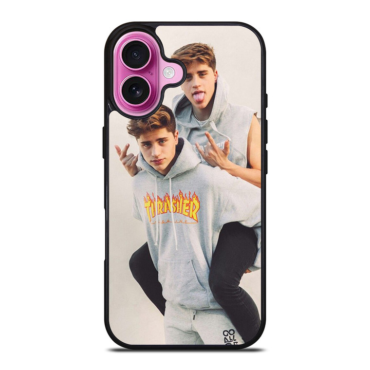 MARTINEZ TWINS THRASHER iPhone 16 Plus Case MARTINEZ TWINS THRASHER iPhone 16 Plus Case