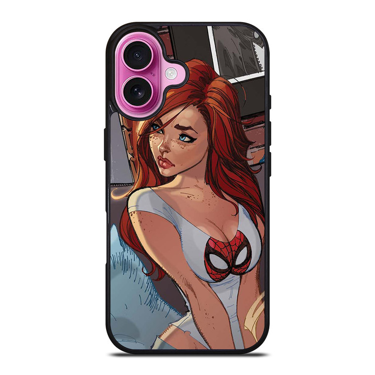 MARY JANE SPIDERMAN 2 iPhone 16 Plus Case MARY JANE SPIDERMAN 2 iPhone 16 Plus Case