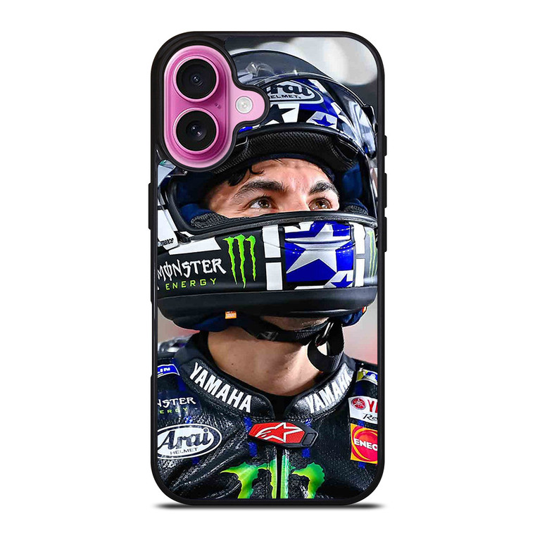 MAVERICK VINALES HELMET iPhone 16 Plus Case MAVERICK VINALES HELMET iPhone 16 Plus Case