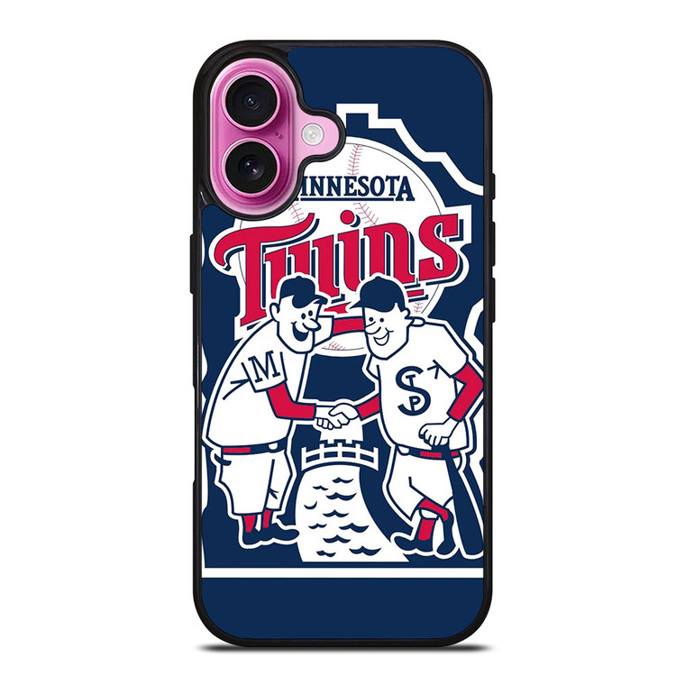 MINNESOTA TWINS LOGO 3 iPhone 16 Plus Case MINNESOTA TWINS LOGO 3 iPhone 16 Plus Case
