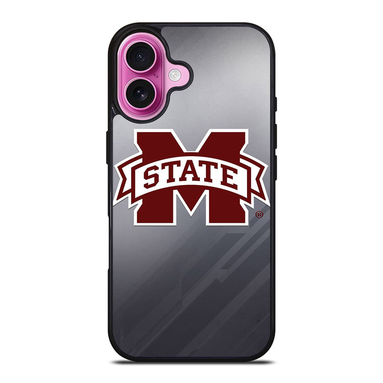 MISSISSIPPI STATE UNIVERSITY LOGO iPhone 16 Plus Case MISSISSIPPI STATE UNIVERSITY LOGO iPhone 16 Plus Case