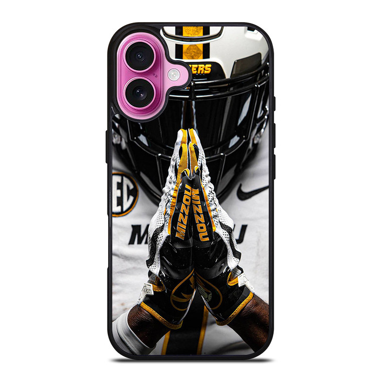 MISSOURI TIGERS HELMET ICON iPhone 16 Plus Case MISSOURI TIGERS HELMET ICON iPhone 16 Plus Case