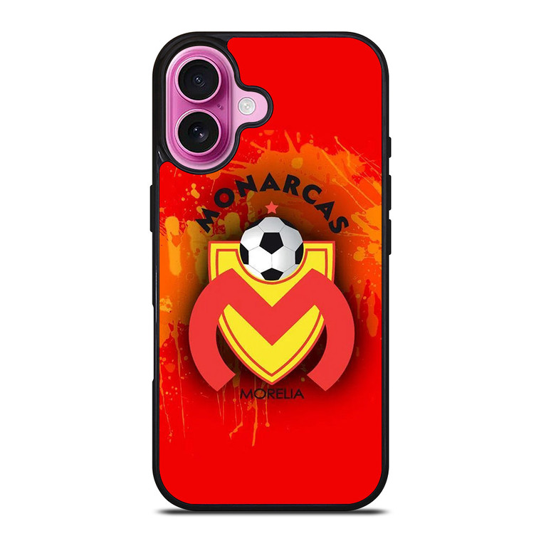 MONARCAS MORELIA LOGO iPhone 16 Plus Case MONARCAS MORELIA LOGO iPhone 16 Plus Case