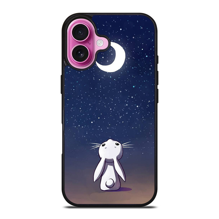 MOON BUNNY iPhone 16 Plus Case