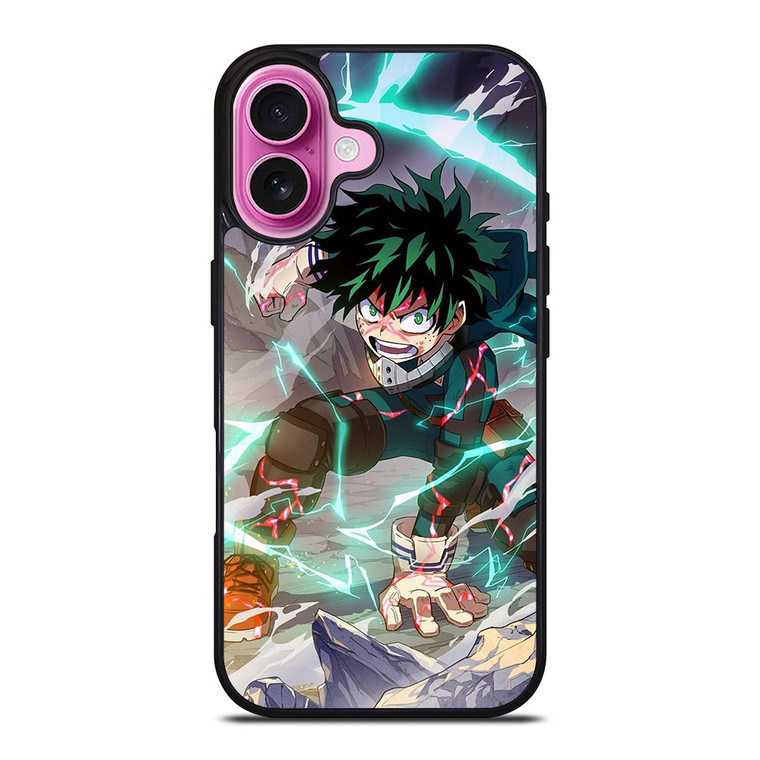 MY HERO ACADEMIA ANIME MIDORIYA IZUKU iPhone 16 Plus Case MY HERO ACADEMIA ANIME MIDORIYA IZUKU iPhone 16 Plus Case