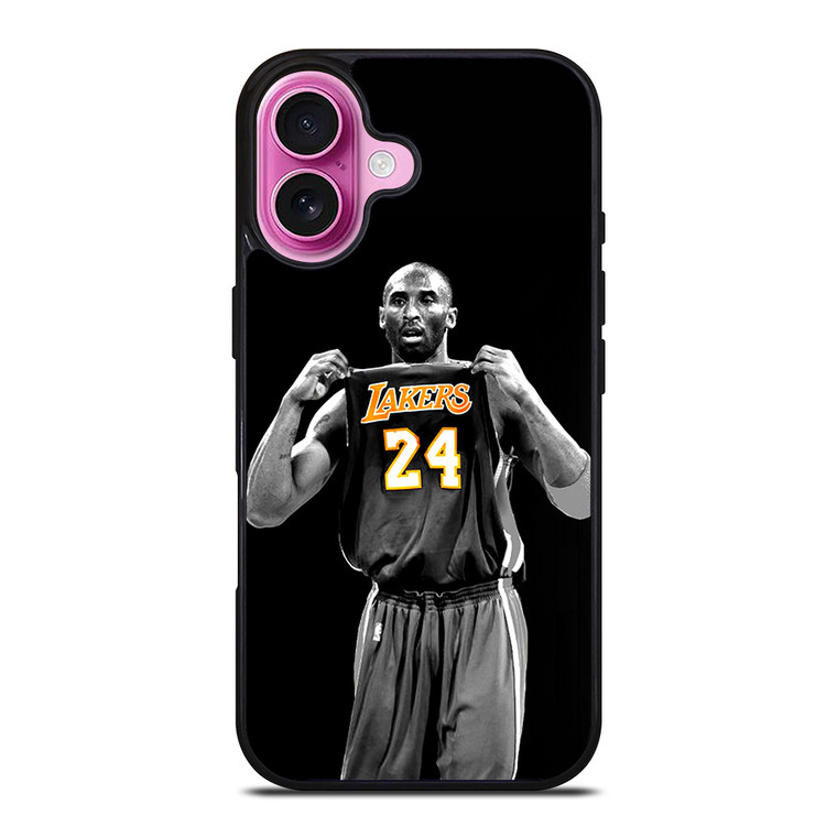 NBA LOS ANGELES LAKERS KOBE BRYANT 2 iPhone 16 Plus Case
