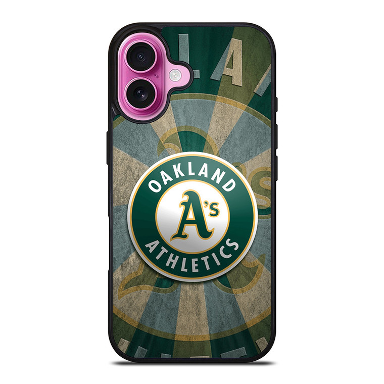 OAKLAND ATHLETICS LOGO 3 iPhone 16 Plus Case