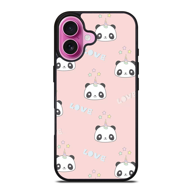 PANDACORN PATTERN iPhone 16 Plus Case PANDACORN PATTERN iPhone 16 Plus Case
