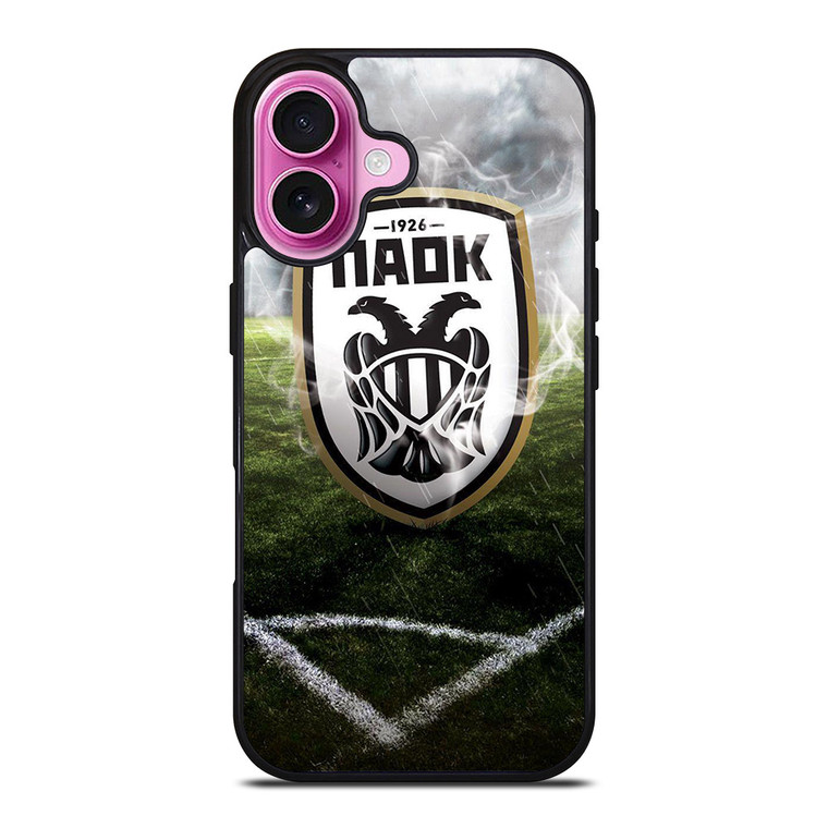 PAOK SALONIKA FOOTBALL CLUB iPhone 16 Plus Case