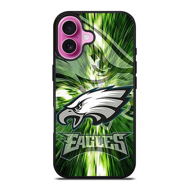 PHILADELPHIA EAGLES LOGO 3 iPhone 16 Plus Case
