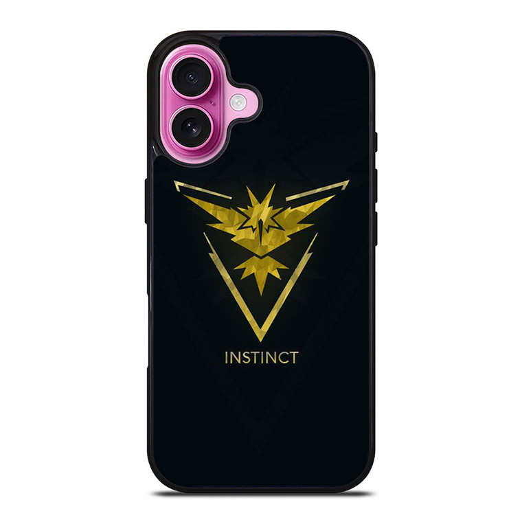POKEMON GO TEAM INSTINCT 2 iPhone 16 Plus Case