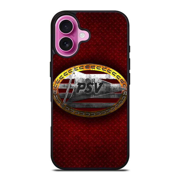 PSV EINDHOVEN METAL ART LOGO iPhone 16 Plus Case