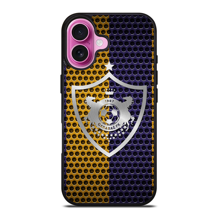 QARABAG FK LOGO ART iPhone 16 Plus Case
