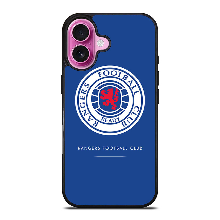 RANGERS FOOTBALL CLUB LOGO iPhone 16 Plus Case RANGERS FOOTBALL CLUB LOGO iPhone 16 Plus Case