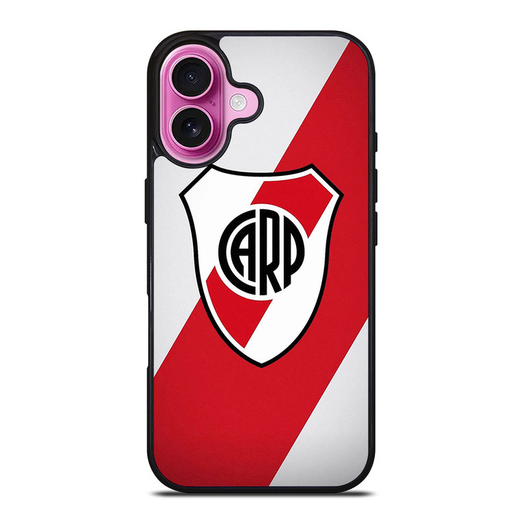 RIVER PLATE FC LOGO iPhone 16 Plus Case RIVER PLATE FC LOGO iPhone 16 Plus Case