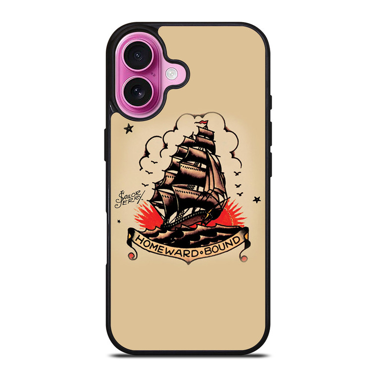SAILOR JERRY TATTOO 5 iPhone 16 Plus Case