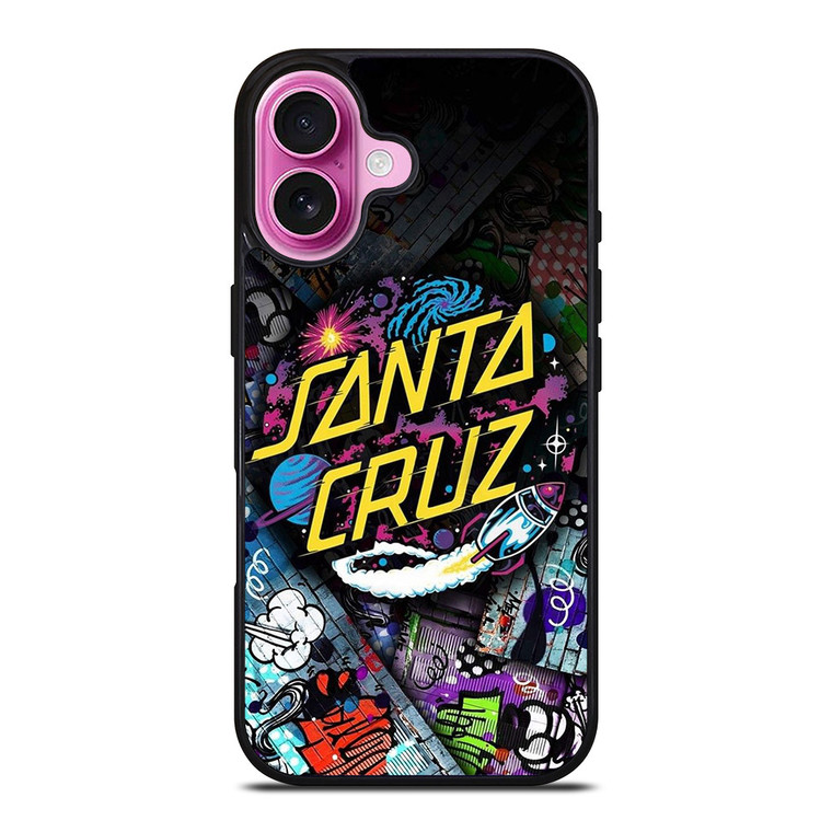 SANTA CRUZ SKATEBOARD iPhone 16 Plus Case