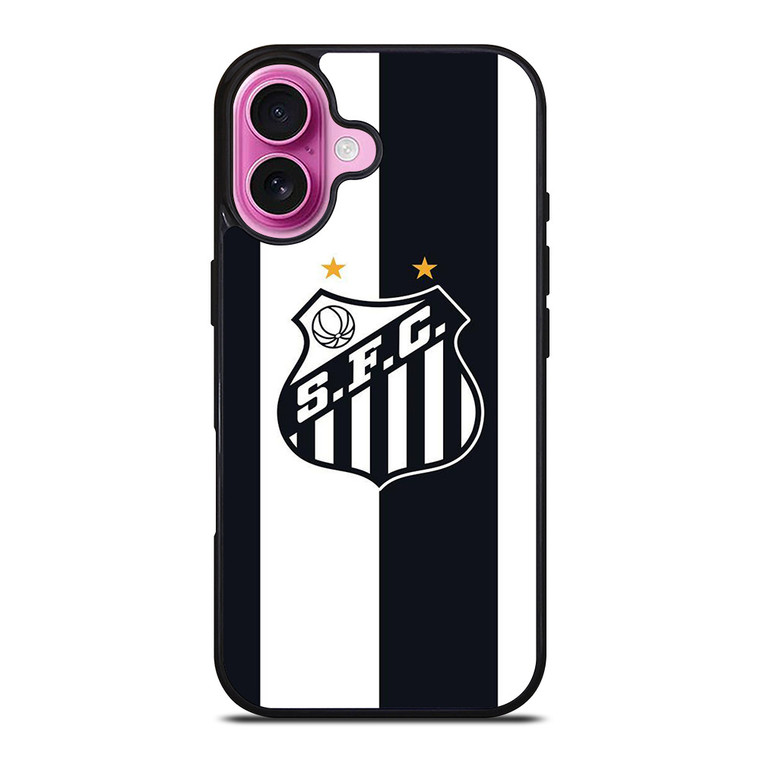 SANTOS FC LOGO iPhone 16 Plus Case