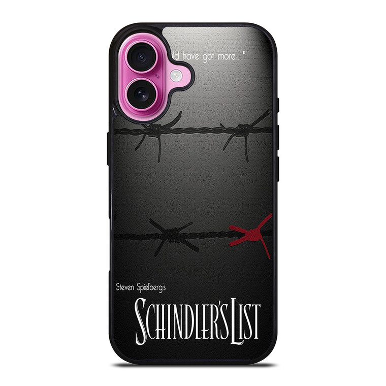 SCHINDLER'S LIST ART iPhone 16 Plus Case