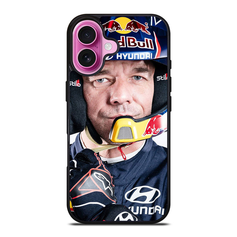 SEBASTIEN LOEB WRC HELMET iPhone 16 Plus Case