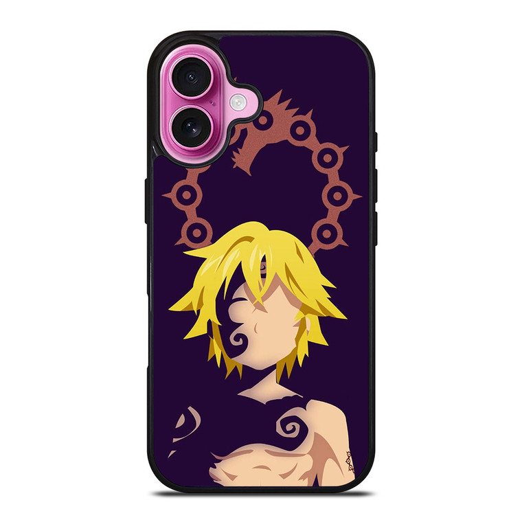 SEVEN DEADLY SINS MELIODAS ART iPhone 16 Plus Case