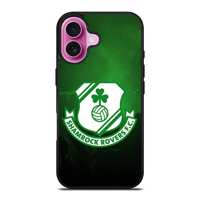 SHAMROCK ROVERS FC LOGO iPhone 16 Plus Case