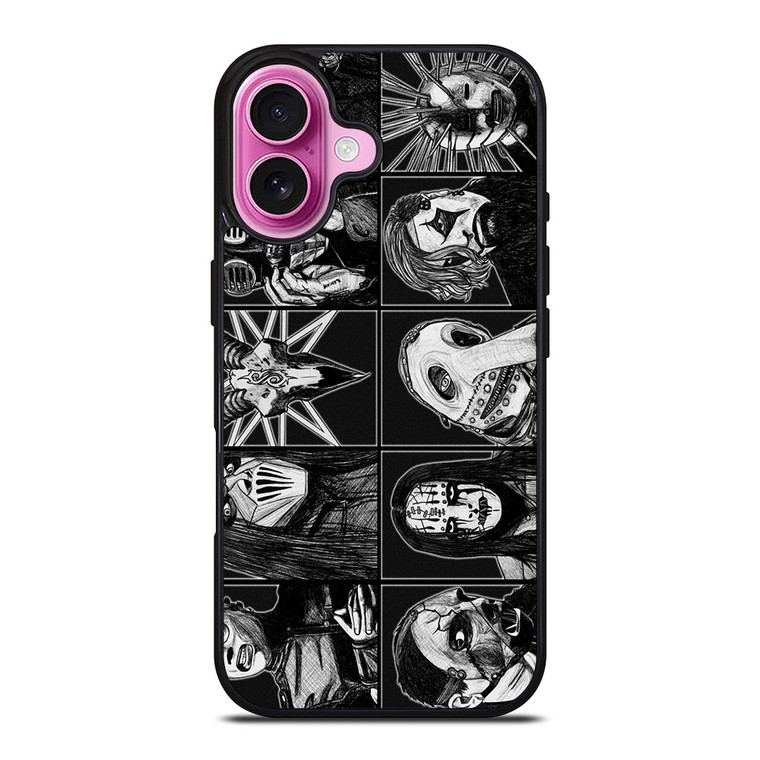 SLIPKNOT ROCK BAND 5 iPhone 16 Plus Case