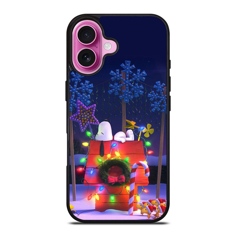 SNOOPY CHRISTMAS iPhone 16 Plus Case