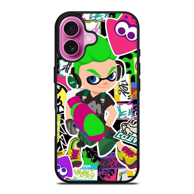 SPLATOON GAME CHARACTER 2 iPhone 16 Plus Case