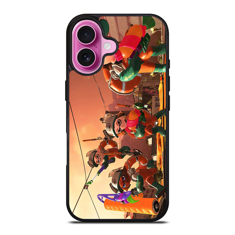 SPLATOON GAME SQUAD iPhone 16 Plus Case