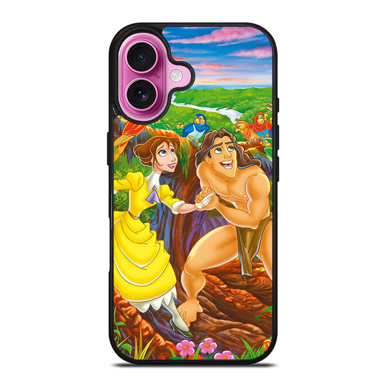 TARZAN DISNEY ART iPhone 16 Plus Case
