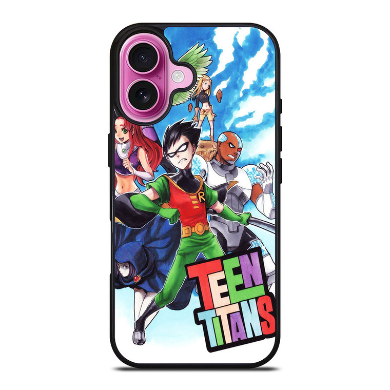 TEEN TITANS ART iPhone 16 Plus Case