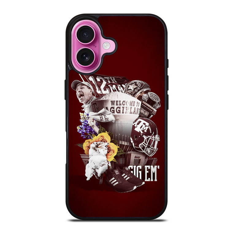TEXAS A&M AGGIES iPhone 16 Plus Case