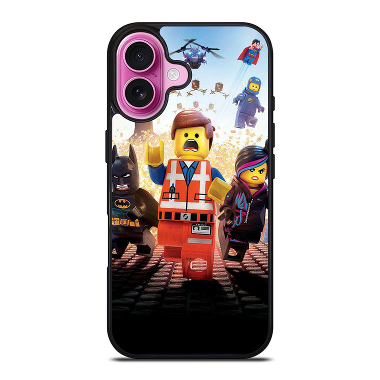 THE LEGO MOVIE CHARACTERS iPhone 16 Plus Case