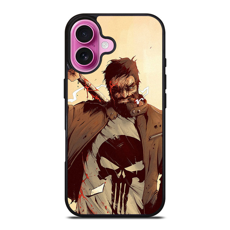 THE PUNISHER MARVEL COMICS iPhone 16 Plus Case