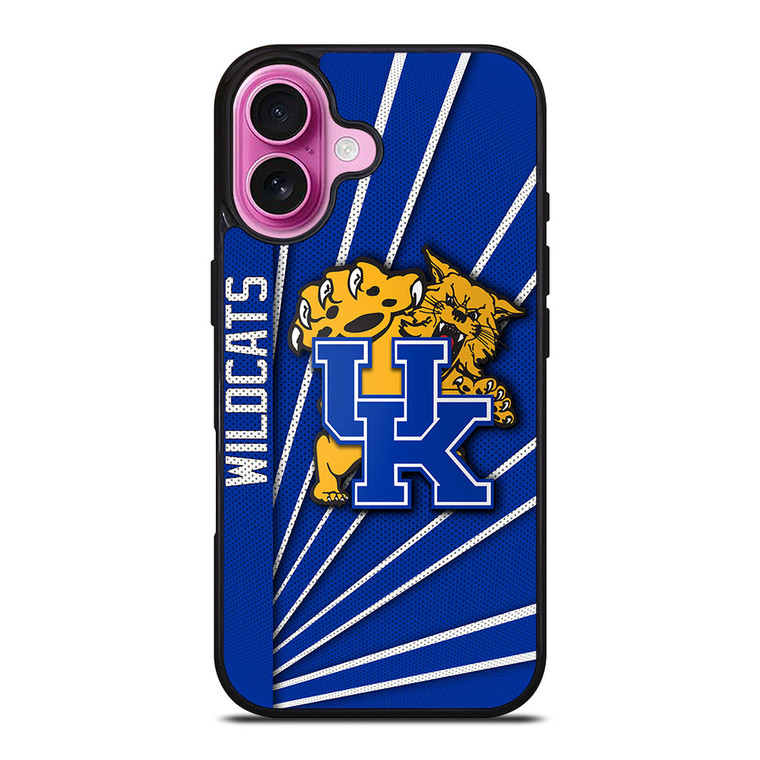 UNIVERSITY OF KENTUCKY WILDCATS iPhone 16 Plus Case