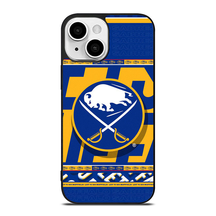 BUFALLO SABRES LOGO 2 iPhone 13 Mini Case
