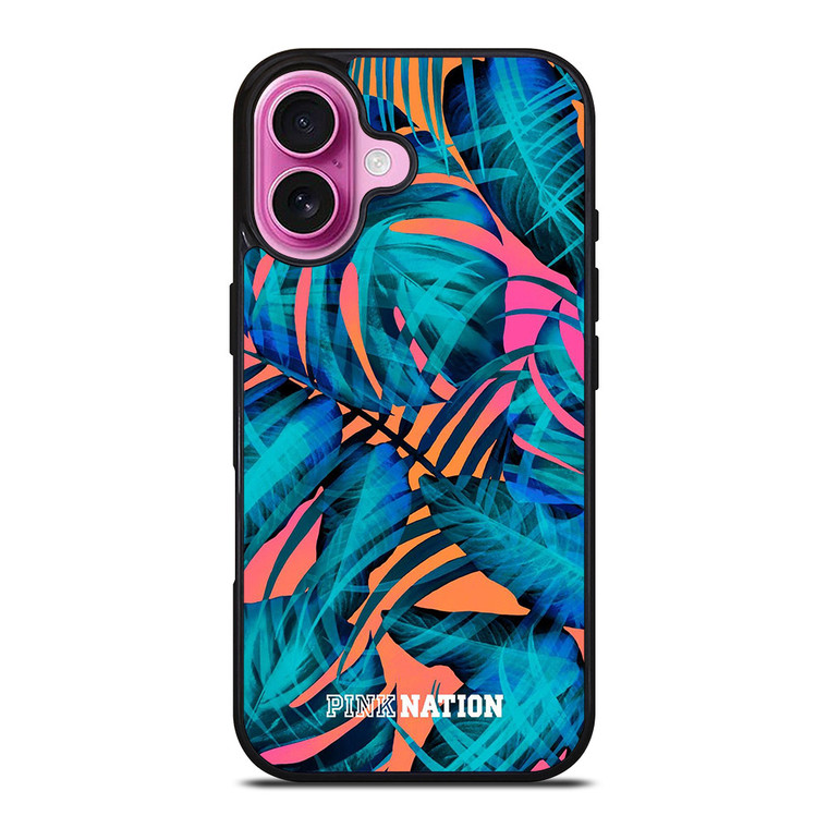 VICTORIA'S SECRET FLORAL PINK 2 iPhone 16 Plus Case VICTORIA'S SECRET FLORAL PINK 2 iPhone 16 Plus Case