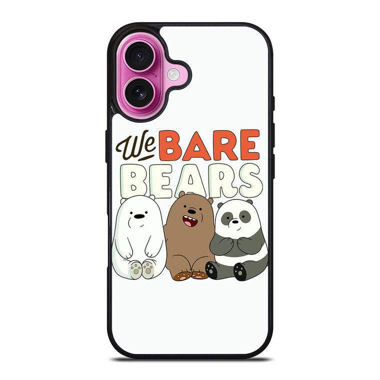 WE BARE BEARS 2 iPhone 16 Plus Case