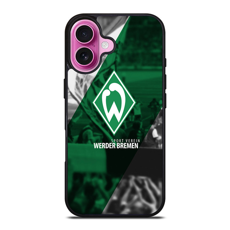 WERDER BREMEN FOOTBALL CLUB LOGO iPhone 16 Plus Case