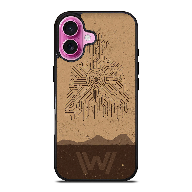 WESTWORLD LOGO iPhone 16 Plus Case
