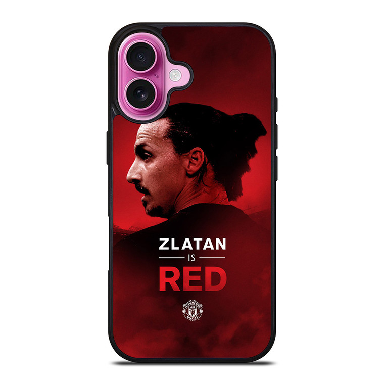 ZLATAN IBRAHIMOVIC RED iPhone 16 Plus Case