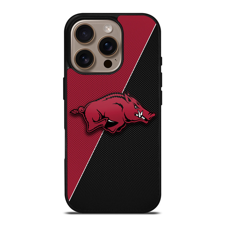 ARKANSAS RAZORBACKS LOGO 3 iPhone 16 Pro Case