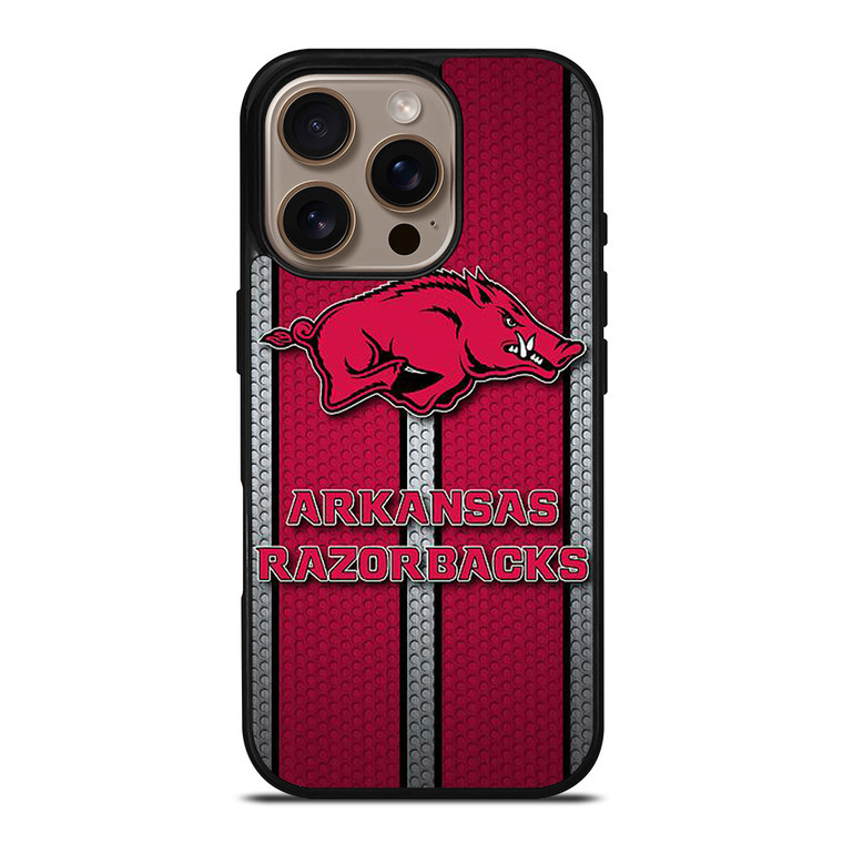 ARKANSAS RAZORBACKS LOGO iPhone 16 Pro Case